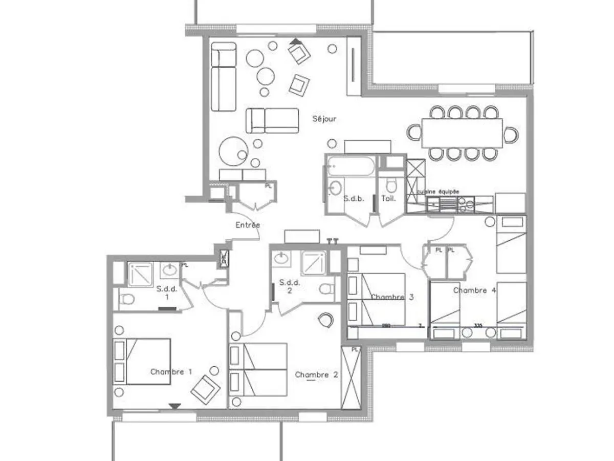Magnifique Appartement Neuf Pour 12 Personnes Avec Wi-Fi - Fr-1-455-246 La Plagne-Tarentaise